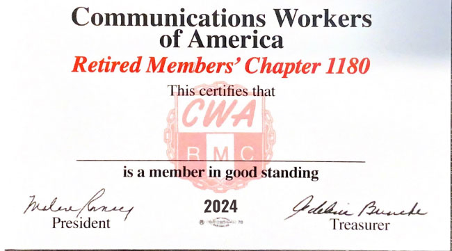 Ret. Members Chapter